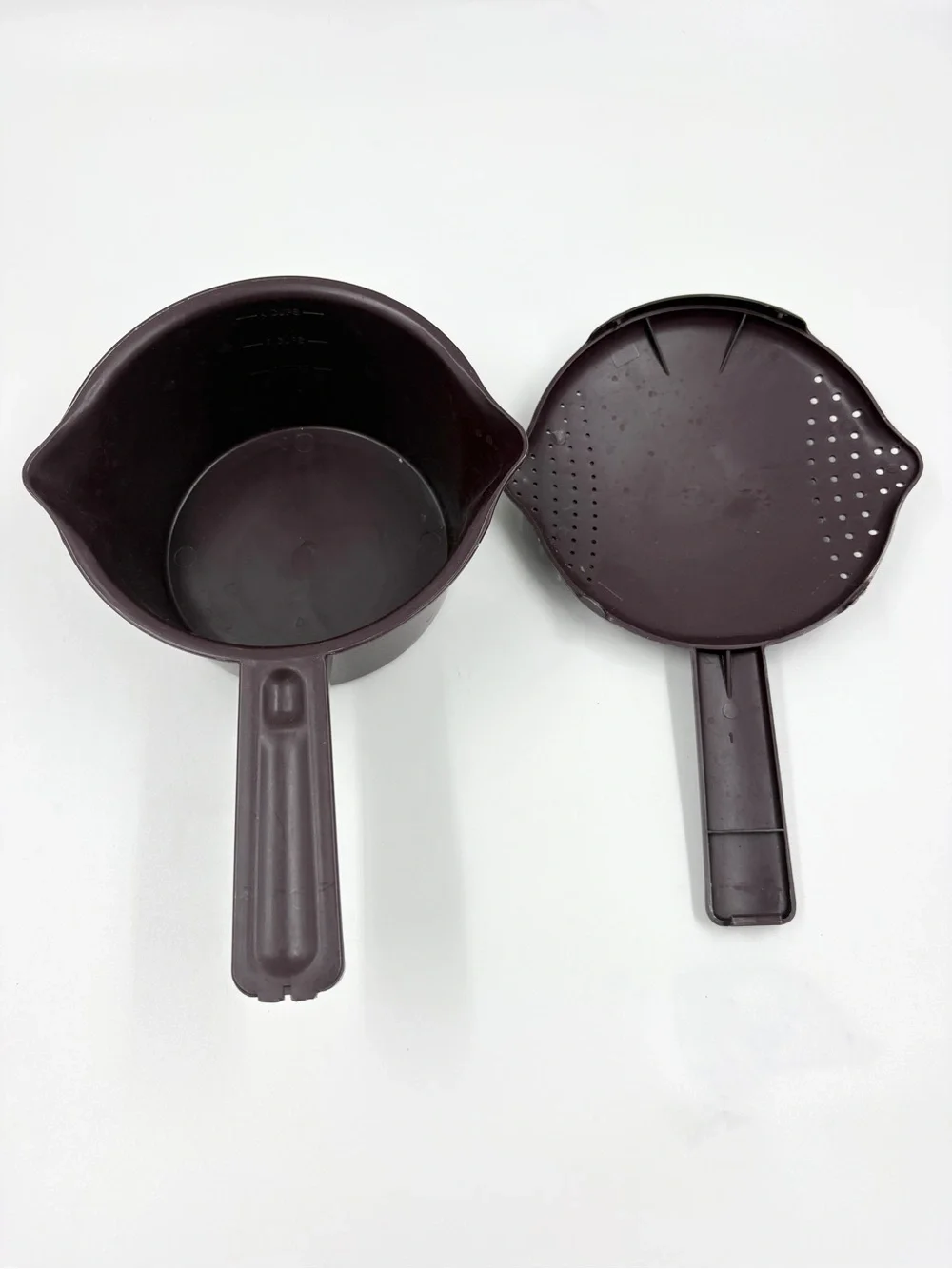 VTG Pampered Chef 4 Cup Small Micro Cooker & Strainer 1 Quart #2776
